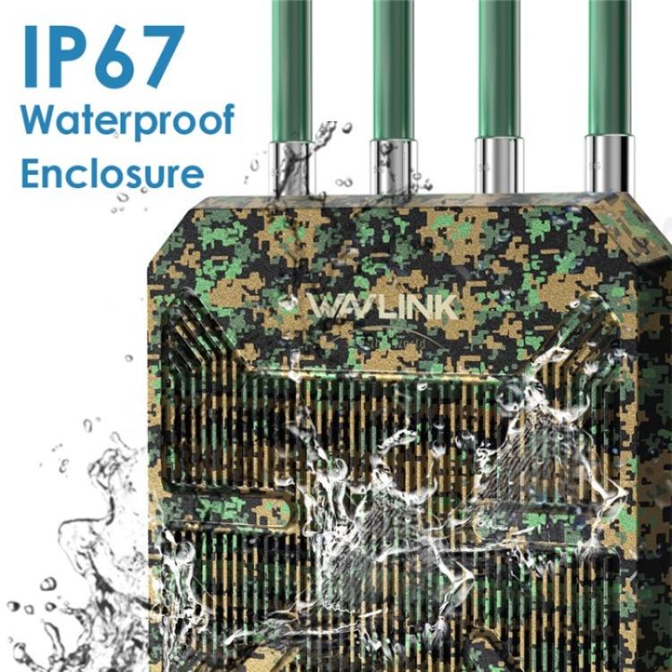 WAVLINK WN573HX1 WiFi 6 AX1800 デュアルバンド ワイヤレスルーター 屋外WiFiアクセスポイント、USプラグ、EUプラグ、UKプラグ、AUプラグ