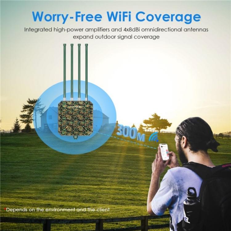 WAVLINK WN573HX1 WiFi 6 AX1800 デュアルバンド ワイヤレスルーター 屋外WiFiアクセスポイント、USプラグ、EUプラグ、UKプラグ、AUプラグ