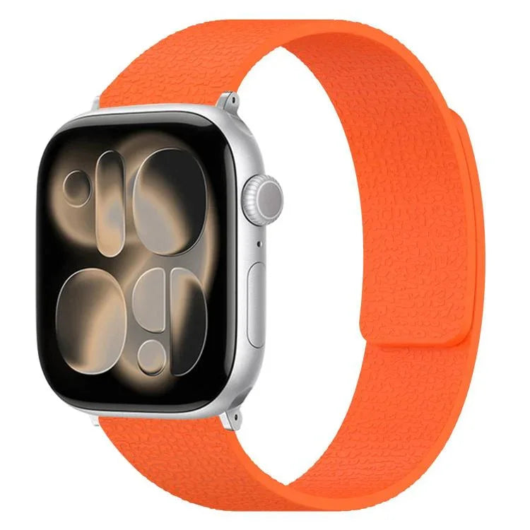 リッチテクスチャ磁気シリコンウォッチバンド、Apple Watch 46mm / 49mm / 45mm / 44mm用、Apple Watch 42mm / 41mm / 40mm / 38mm用