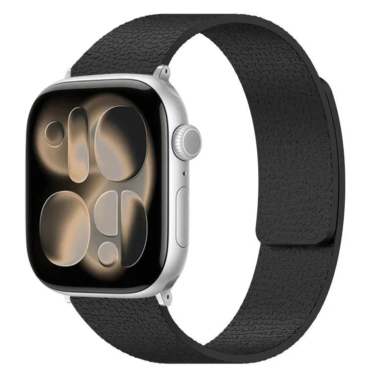 リッチテクスチャ磁気シリコンウォッチバンド、Apple Watch 46mm / 49mm / 45mm / 44mm用、Apple Watch 42mm / 41mm / 40mm / 38mm用