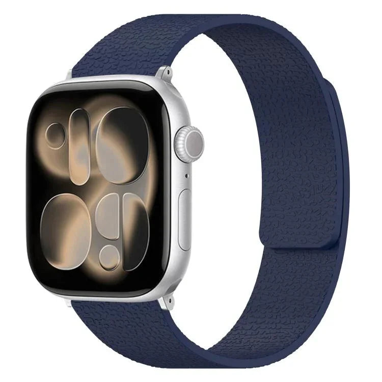 リッチテクスチャ磁気シリコンウォッチバンド、Apple Watch 46mm / 49mm / 45mm / 44mm用、Apple Watch 42mm / 41mm / 40mm / 38mm用