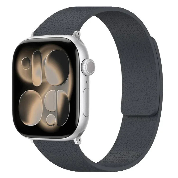 リッチテクスチャ磁気シリコンウォッチバンド、Apple Watch 46mm / 49mm / 45mm / 44mm用、Apple Watch 42mm / 41mm / 40mm / 38mm用
