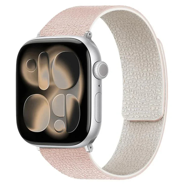リッチテクスチャ磁気シリコンウォッチバンド、Apple Watch 46mm / 49mm / 45mm / 44mm用、Apple Watch 42mm / 41mm / 40mm / 38mm用
