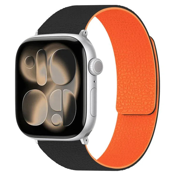 リッチテクスチャ磁気シリコンウォッチバンド、Apple Watch 46mm / 49mm / 45mm / 44mm用、Apple Watch 42mm / 41mm / 40mm / 38mm用