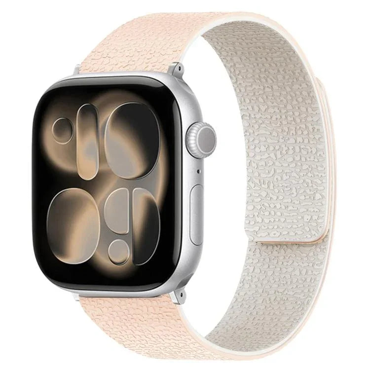 リッチテクスチャ磁気シリコンウォッチバンド、Apple Watch 46mm / 49mm / 45mm / 44mm用、Apple Watch 42mm / 41mm / 40mm / 38mm用