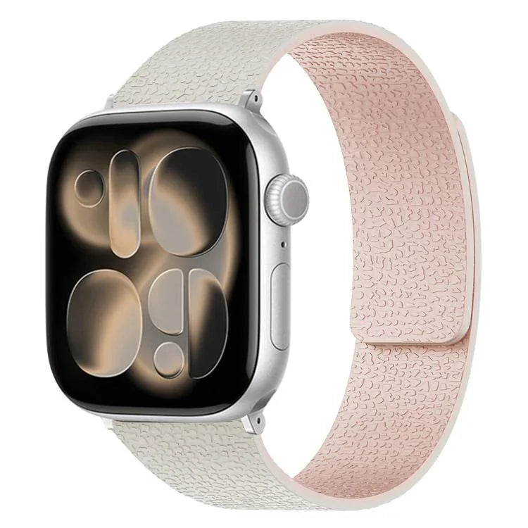 リッチテクスチャ磁気シリコンウォッチバンド、Apple Watch 46mm / 49mm / 45mm / 44mm用、Apple Watch 42mm / 41mm / 40mm / 38mm用