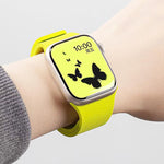 リッチテクスチャ磁気シリコンウォッチバンド、Apple Watch 46mm / 49mm / 45mm / 44mm用、Apple Watch 42mm / 41mm / 40mm / 38mm用