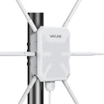 WAVLINK WN588HX3 AX3000 屋外WiFiエクステンダー 6アンテナ搭載 デュアルバンドWiFiリピーター、米国プラグ、英国プラグ、EUプラグ、豪州プラグ