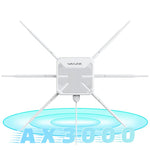 WAVLINK WN588HX3 AX3000 屋外WiFiエクステンダー 6アンテナ搭載 デュアルバンドWiFiリピーター、米国プラグ、英国プラグ、EUプラグ、豪州プラグ
