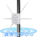 WAVLINK WN588HX3 AX3000 屋外WiFiエクステンダー 6アンテナ搭載 デュアルバンドWiFiリピーター、米国プラグ、英国プラグ、EUプラグ、豪州プラグ
