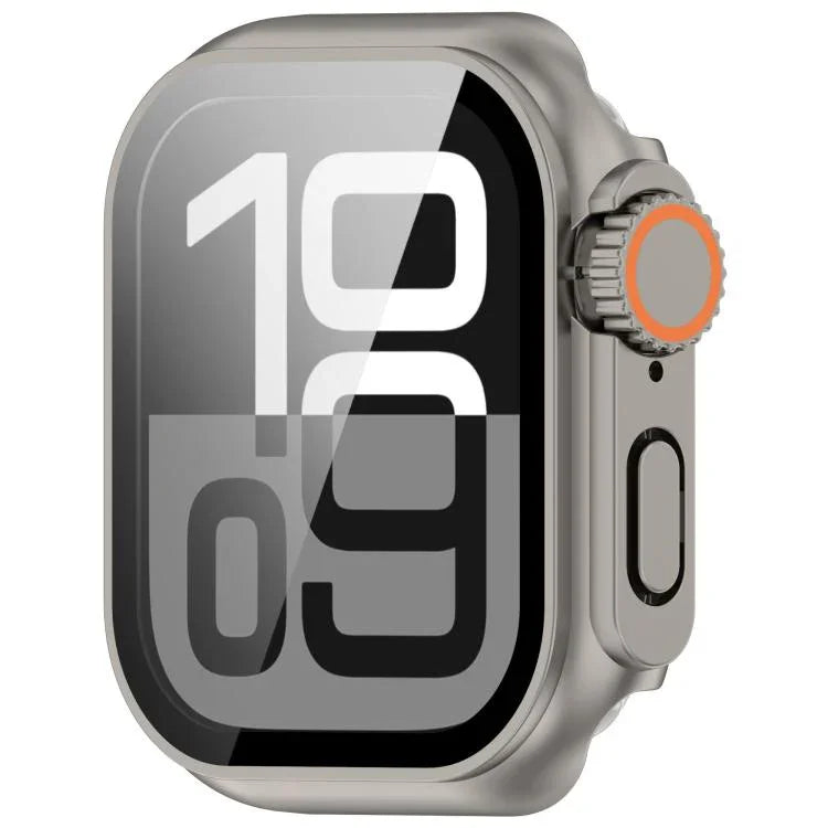 Ultra 49mm強化フィルム一体型PCボタンウォッチケースに変更、Apple Watch シリーズ6 / 5 / 4 & SE 44mm用、Apple Watch シリーズ6 / 5 / 4 & SE 40mm用、Apple Watch シリーズ11 / 10 46mm用、Apple Watch シリーズ11 / 10 42mm用