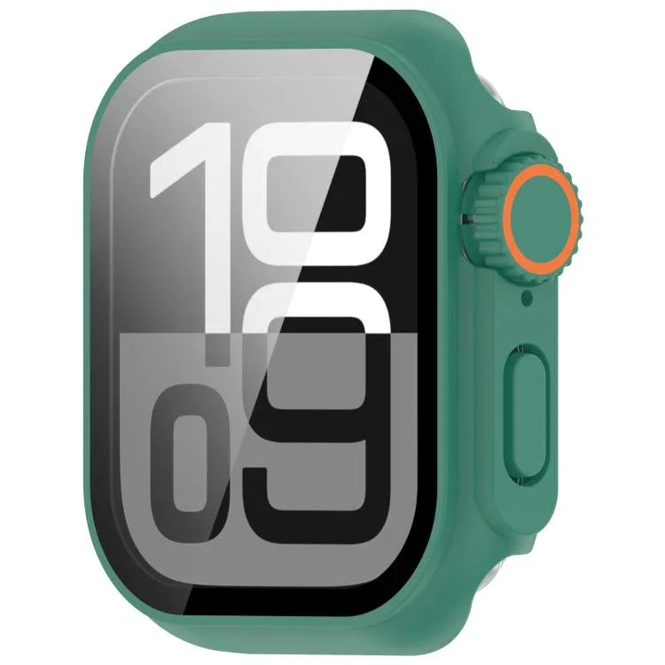 Ultra 49mm強化フィルム一体型PCボタンウォッチケースに変更、Apple Watch シリーズ6 / 5 / 4 & SE 44mm用、Apple Watch シリーズ6 / 5 / 4 & SE 40mm用、Apple Watch シリーズ11 / 10 46mm用、Apple Watch シリーズ11 / 10 42mm用