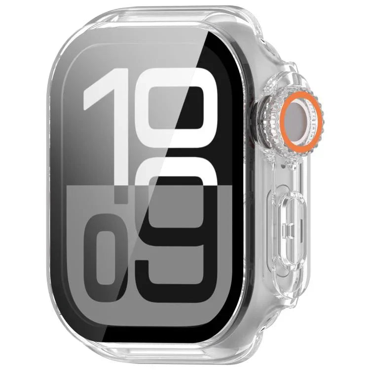 Ultra 49mm強化フィルム一体型PCボタンウォッチケースに変更、Apple Watch シリーズ6 / 5 / 4 & SE 44mm用、Apple Watch シリーズ6 / 5 / 4 & SE 40mm用、Apple Watch シリーズ11 / 10 46mm用、Apple Watch シリーズ11 / 10 42mm用