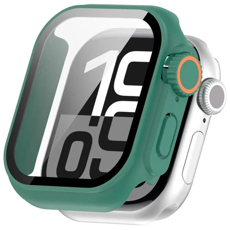 Ultra 49mm強化フィルム一体型PCボタンウォッチケースに変更、Apple Watch シリーズ6 / 5 / 4 & SE 44mm用、Apple Watch シリーズ6 / 5 / 4 & SE 40mm用、Apple Watch シリーズ11 / 10 46mm用、Apple Watch シリーズ11 / 10 42mm用