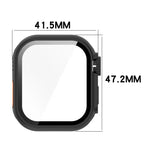 Ultra 49mm強化フィルム一体型PCボタンウォッチケースに変更、Apple Watch シリーズ6 / 5 / 4 & SE 44mm用、Apple Watch シリーズ6 / 5 / 4 & SE 40mm用、Apple Watch シリーズ11 / 10 46mm用、Apple Watch シリーズ11 / 10 42mm用