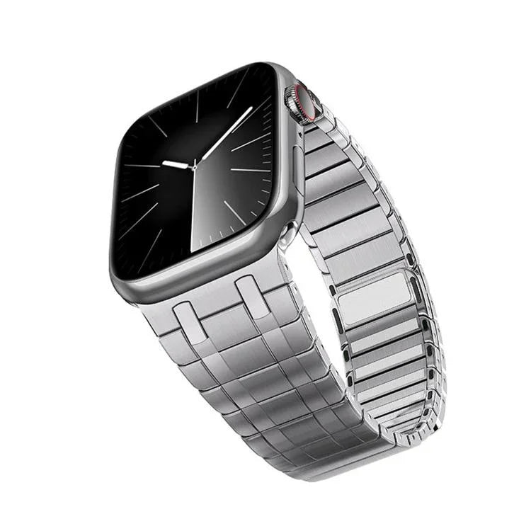 一連マグネティックミラノステンレススチールウォッチバンド、Apple Watch 46mm / 49mm / 45mm / 44mm用