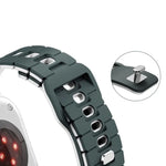 ツートーン シリコンウォッチバンド Apple Watch 46mm / 49mm / 45mm / 44mm用、Apple Watch 42mm / 41mm / 40mm / 38mm用