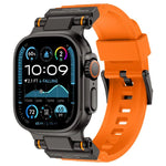 Kalebol アウトドアエクスプローラー メタルコネクター TPUウォッチバンド、Apple Watch 46mm / 49mm / 45mm / 44mm対応