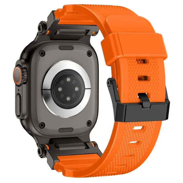 Kalebol アウトドアエクスプローラー メタルコネクター TPUウォッチバンド、Apple Watch 46mm / 49mm / 45mm / 44mm対応