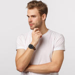 クレイジーホースレザー時計バンド、Samsung Galaxy Watch Ultra 47mm / Ultra 2025用