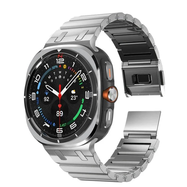 ワンビーズチタンメタルウォッチバンド、Samsung Galaxy Watch Ultra 47mm / Ultra 2025用
