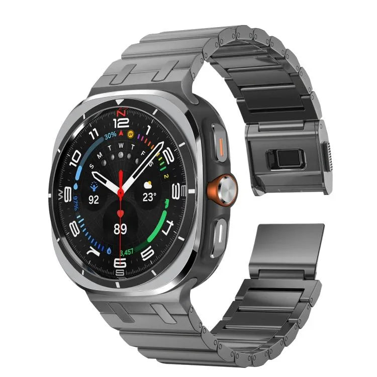ワンビーズチタンメタルウォッチバンド、Samsung Galaxy Watch Ultra 47mm / Ultra 2025用