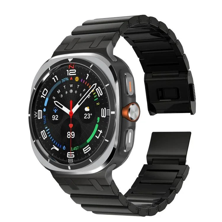 ワンビーズチタンメタルウォッチバンド、Samsung Galaxy Watch Ultra 47mm / Ultra 2025用