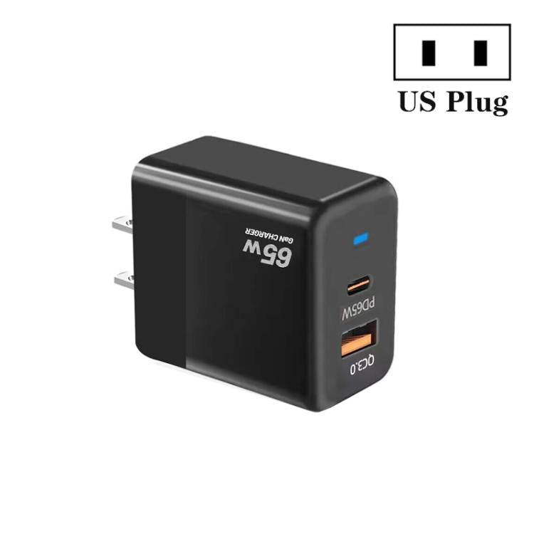 PD41 GaN PD 45W + USB 充電器 USB-C to USB-C / 8ピン データケーブル付き iPhone用、USプラグ、USプラグ