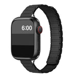 トライビーズ I字型スリムマグネティックシリコンウォッチバンド、Apple Watch 46mm / 49mm / 45mm / 44mm用、Apple Watch 42mm / 41mm / 40mm / 38mm用
