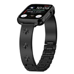 スノーフレークペタル ブレスレットメタルウォッチバンド、Apple Watch 46mm / 49mm / 45mm / 44mm用、Apple Watch 42mm / 41mm / 40mm / 38mm用