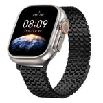 ナインビーズ マグネットループ スチールウォッチバンド、Apple Watch 46mm / 49mm / 45mm / 44mm用、Apple Watch 42mm / 41mm / 40mm / 38mm用