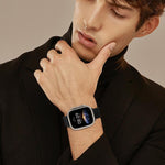 ナインビーズ マグネットループ スチールウォッチバンド、Apple Watch 46mm / 49mm / 45mm / 44mm用、Apple Watch 42mm / 41mm / 40mm / 38mm用