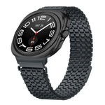 ナインビーズ マグネティックバックル ステンレススチール 時計バンド、Samsung Galaxy Watch Ultra 47mm / Ultra 2025 用