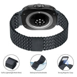 ナインビーズ マグネティックバックル ステンレススチール 時計バンド、Samsung Galaxy Watch Ultra 47mm / Ultra 2025 用