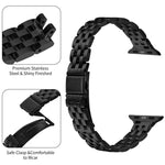 小さなウエスト スリングショットバックル スチールウォッチバンド、Apple Watch 46mm / 49mm / 45mm / 44mm用、Apple Watch 42mm / 41mm / 40mm / 38mm用
