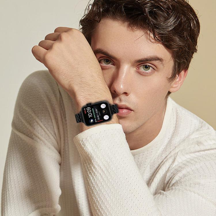 小さなウエスト スリングショットバックル スチールウォッチバンド、Apple Watch 46mm / 49mm / 45mm / 44mm用、Apple Watch 42mm / 41mm / 40mm / 38mm用