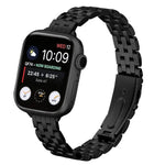 小さなウエスト スリングショットバックル スチールウォッチバンド、Apple Watch 46mm / 49mm / 45mm / 44mm用、Apple Watch 42mm / 41mm / 40mm / 38mm用