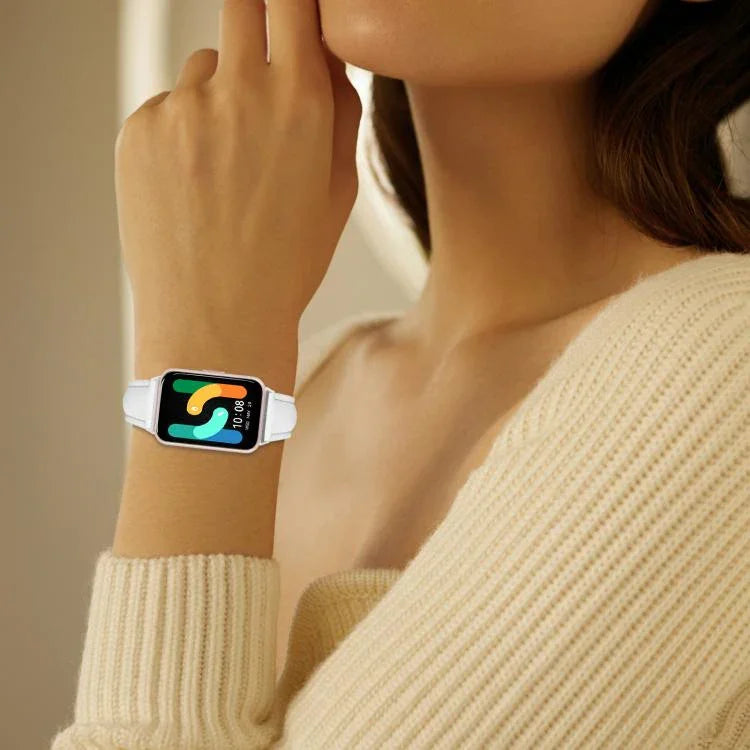 スリム 本革 時計バンド、Samsung Galaxy Fit3 用