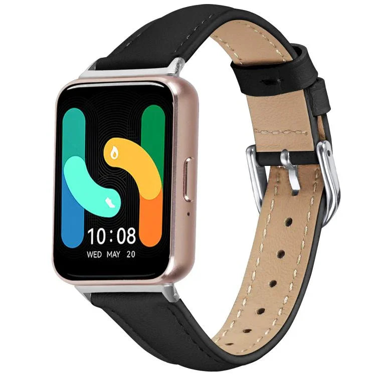 スリム 本革 時計バンド、Samsung Galaxy Fit3 用
