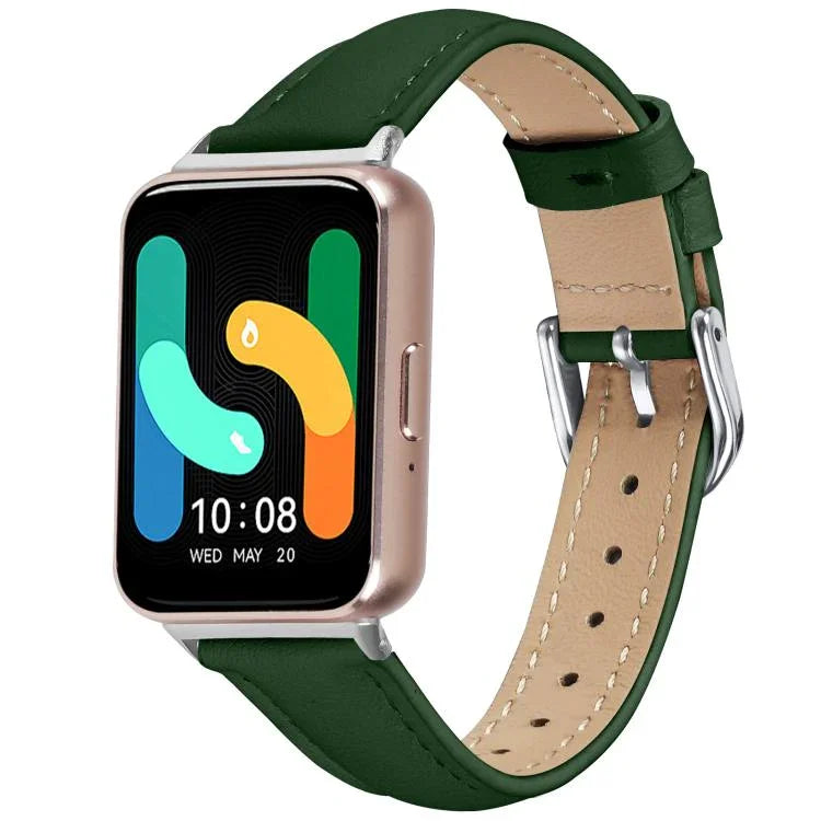 スリム 本革 時計バンド、Samsung Galaxy Fit3 用