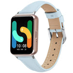 スリム 本革 時計バンド、Samsung Galaxy Fit3 用