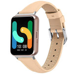 スリム 本革 時計バンド、Samsung Galaxy Fit3 用