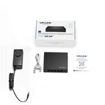 WAVLINK WN701AE IEEE 802.3AF / AT 自動検出集中AP管理PoEスイッチ、米国プラグ、英国プラグ、EUプラグ、AUプラグ