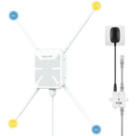 WAVLINK WN588HA2 APリピーター WiFi信号ブースター AC1200 デュアルバンドWiFiエクステンダー、米国プラグ、英国プラグ、EUプラグ、AUプラグ