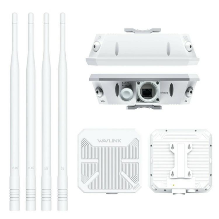 WAVLINK WN588HA2 APリピーター WiFi信号ブースター AC1200 デュアルバンドWiFiエクステンダー、米国プラグ、英国プラグ、EUプラグ、AUプラグ
