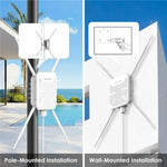 WAVLINK WN588HA2 APリピーター WiFi信号ブースター AC1200 デュアルバンドWiFiエクステンダー、米国プラグ、英国プラグ、EUプラグ、AUプラグ