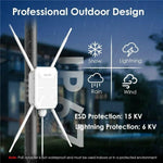 WAVLINK WN588HA2 APリピーター WiFi信号ブースター AC1200 デュアルバンドWiFiエクステンダー、米国プラグ、英国プラグ、EUプラグ、AUプラグ