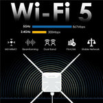 WAVLINK WN588HA2 APリピーター WiFi信号ブースター AC1200 デュアルバンドWiFiエクステンダー、米国プラグ、英国プラグ、EUプラグ、AUプラグ