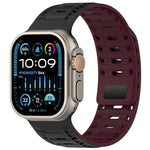 マウンテンアーマー マグネット シリコンウォッチバンド、Apple Watch 46mm / 49mm / 45mm / 44mm用、Apple Watch 42mm / 41mm / 40mm / 38mm用