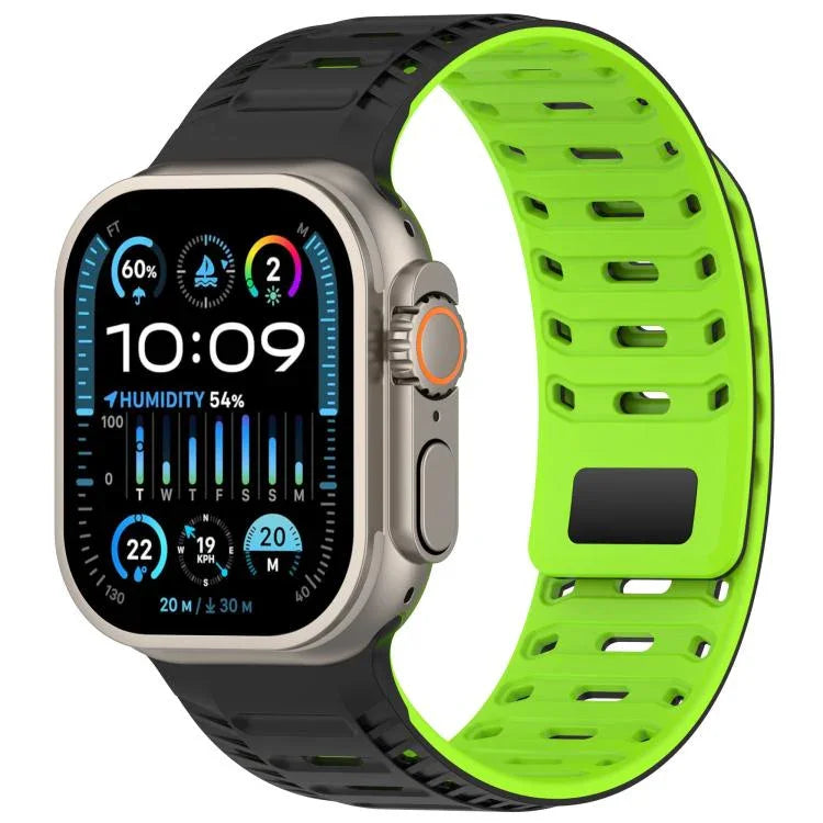 マウンテンアーマー マグネット シリコンウォッチバンド、Apple Watch 46mm / 49mm / 45mm / 44mm用、Apple Watch 42mm / 41mm / 40mm / 38mm用